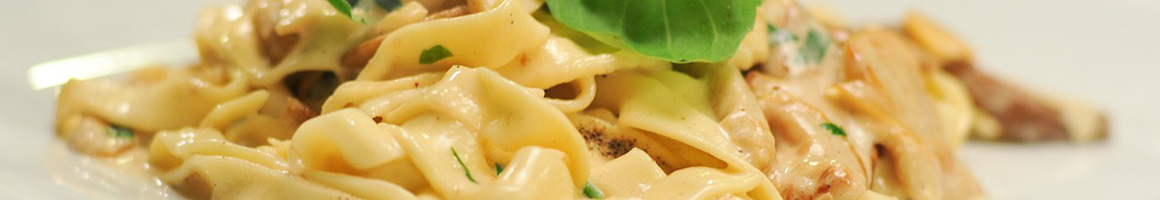 Eating Italian at Rosie's Trattoria restaurant in Randolph, NJ.